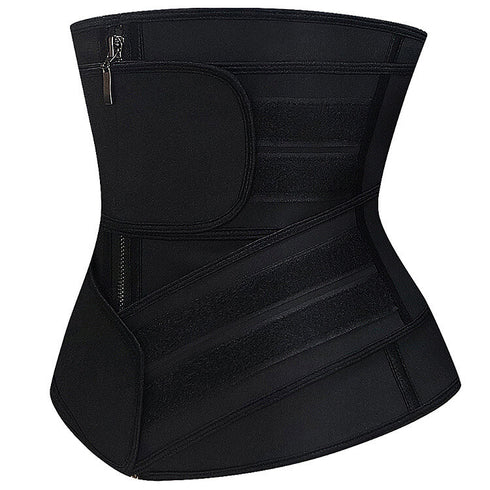 Front Zipper Adjustable Waist Trainer