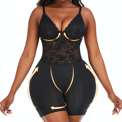 Adjustable Strap Butt Lifting Full Body Bodysuit