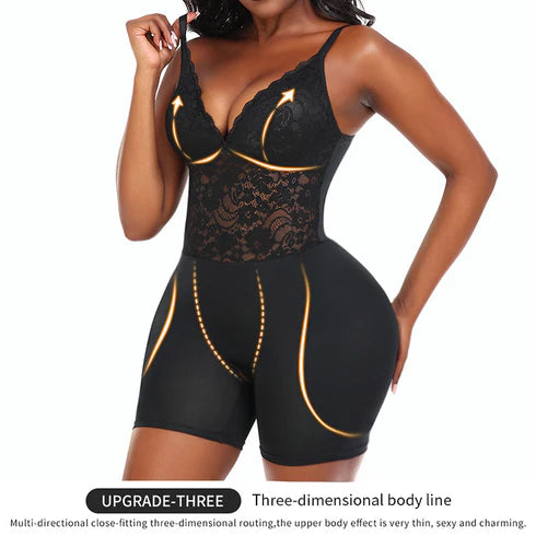 Adjustable Strap Butt Lifting Full Body Bodysuit