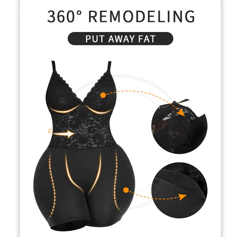 Adjustable Strap Butt Lifting Full Body Bodysuit
