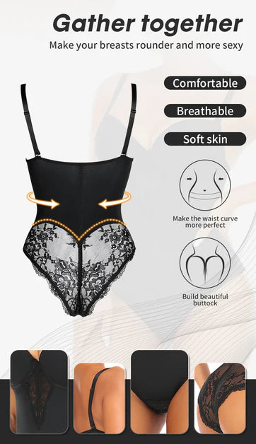 Shapewear Tummy Control Thong Bodysuit