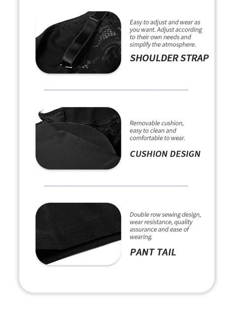 Adjustable Strap Butt Lifting Full Body Bodysuit